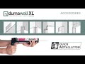 wandpaneel 260x90 cm 4,68m² 5mm sardinia 2 stuks | video 1