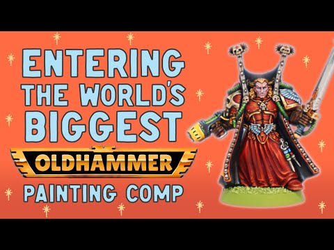 Painting a Classic 40k mini for a comp