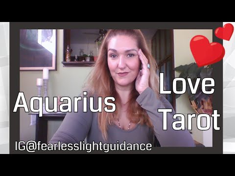 AQUARIUS LOVE TAROT NOVEMBER 2018~Working Together or Apart