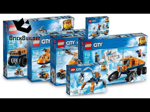 COMPILATION ALL LEGO City Arctic 2018 - Speed Build for Collectors