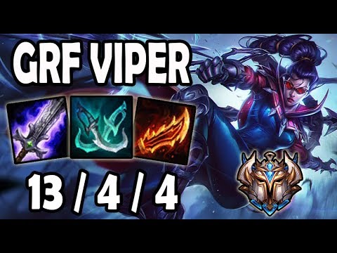 Vayne vs Kaisa [ Griffin Viper ] Lol Korea High ELO