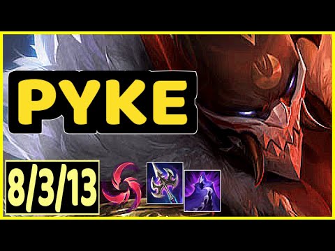 PYKE VS POPPY - 8/3/13 KDA SUPPORT GAMEPLAY CHALLENGER I
