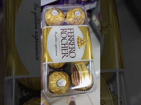 Ferrero Rocher ‼️ #shorts #odlysatisfyingvideos #chocolatelover #sweetooth #chocolate