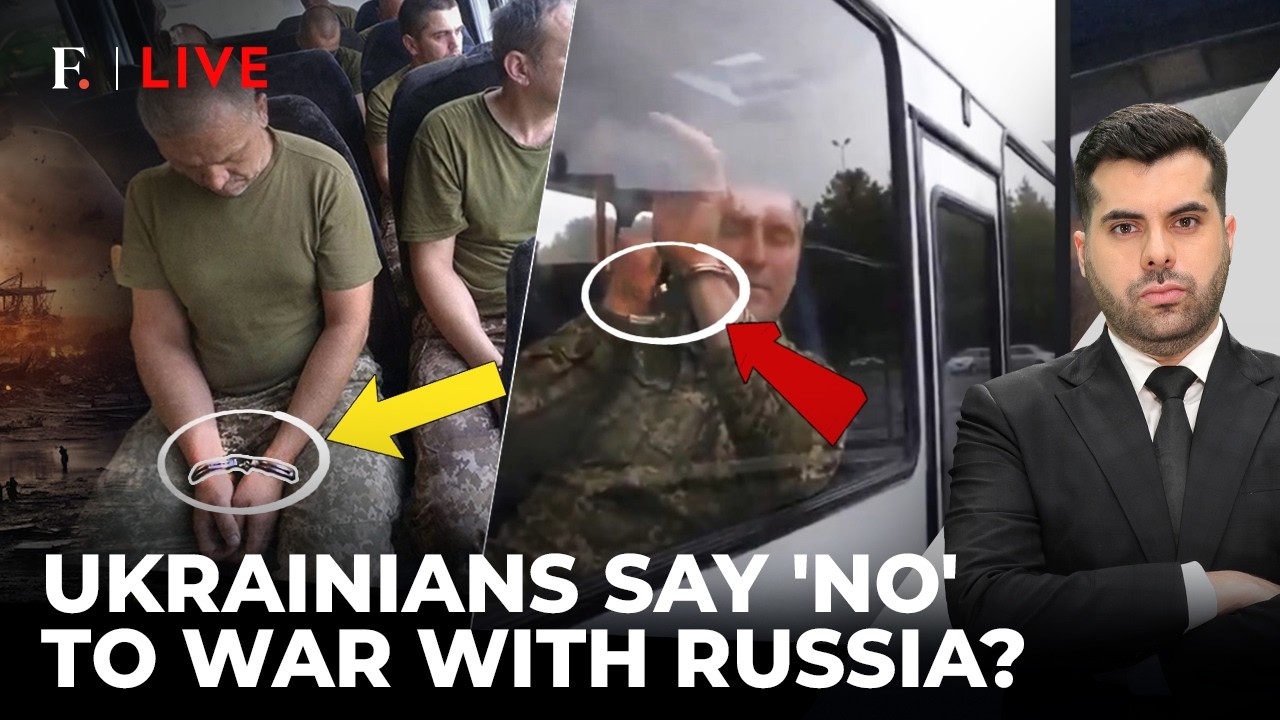 Ukraine Handcuffs Troops To Join Anti-Russia War? Revolt Against Zelensky's New Op | Firstpost Live