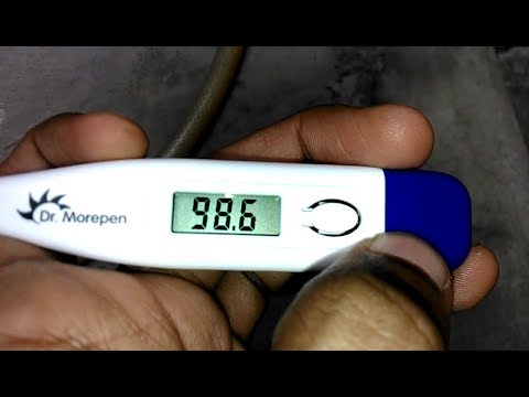 Digital thermometer celsius to fahrenheit / unboxing/ how to...