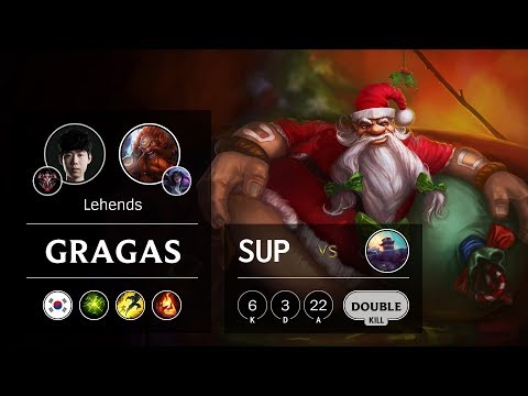 Gragas Support vs Braum - KR Grandmaster Patch 9.17