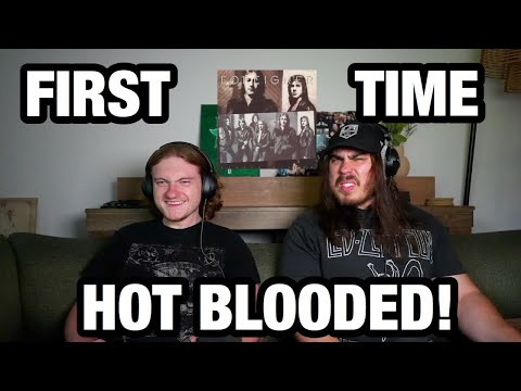 Hot Blooded - Foreigner | Andy & Alex FIRST TIME REACTION!!