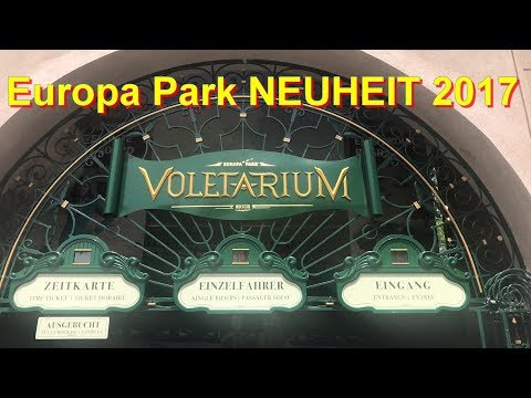Voletarium - Europa Park Neuheit 2017 Walkthrough - Project V Flying Theater