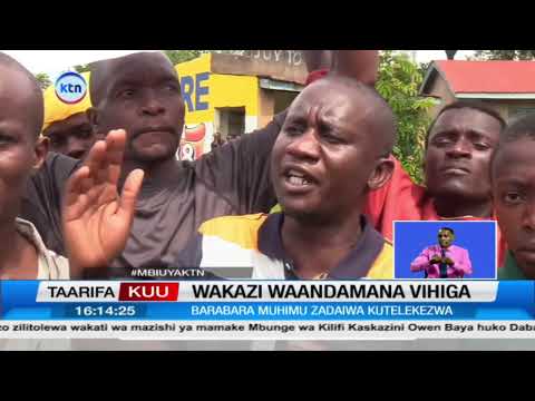 Wakaazi Vihiga waandamana kupinga hali mbovu za barabara wakiitisha hatua za haraka za usalama