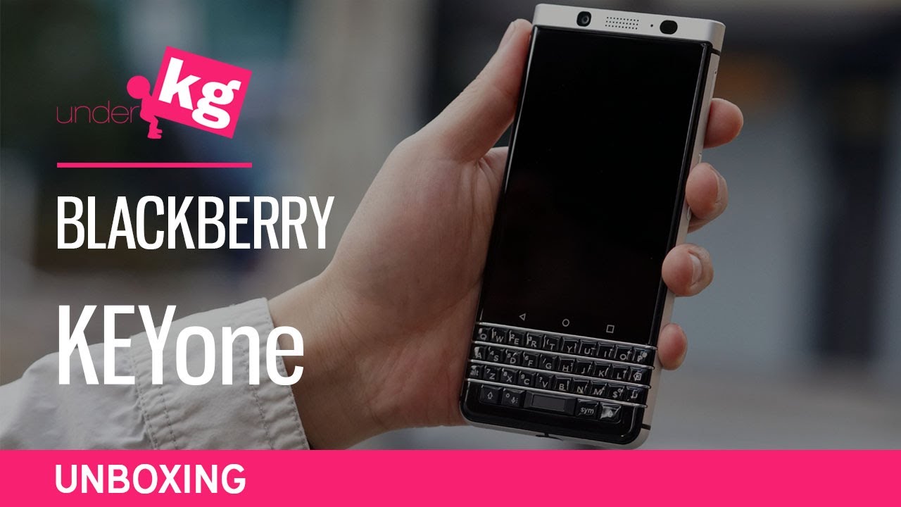 BlackBerry KEYone Unboxing [4K]