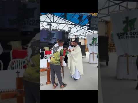 24/02 Caminhada e missa de estreia da Rota dos Cruzeiros, Parque Novo Horizonte, Major Vieira/SC 🙏