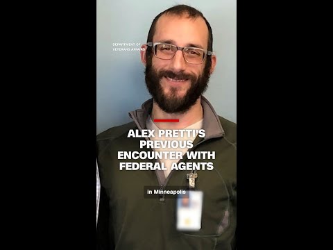 Alex Pretti's previous encounter with federal agents