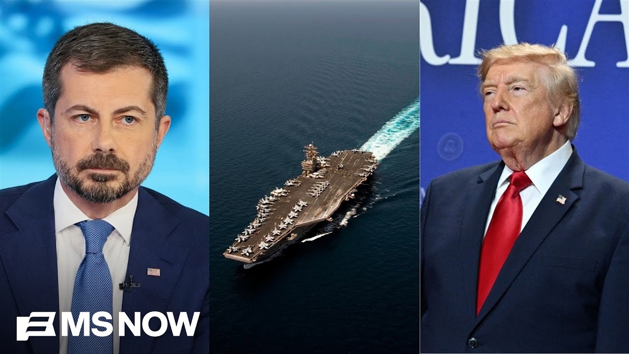 Video: Buttigieg criticizes Trump on USS Abraham Lincoln conditions amid Iran operations