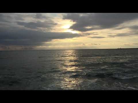 Colombo Galleface view in the evening