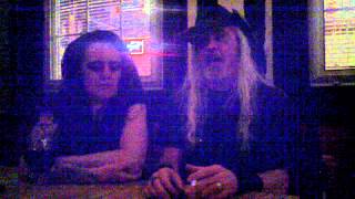 Interview at Coffee Pot -- singer/songwriter Kara Clark and her husband, Danzig's Eerie Von, 5.9.12
