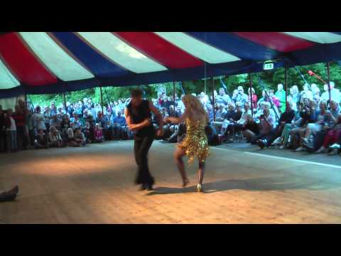 12 - omstart dans - Gunhild & Kristjan från Let´s Dance - Jive - Stockamöllan