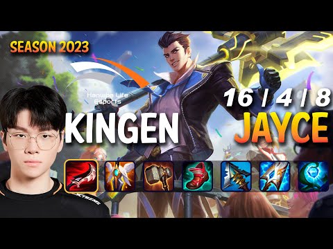 HLE Kingen JAYCE vs RUMBLE Top - Patch 13.20 KR Ranked