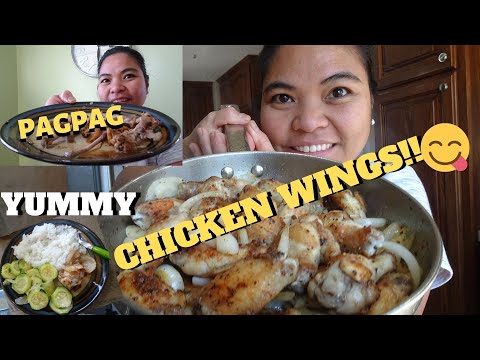 BUHAY AMERIKA :CHICKEN WINGS !!!ANG SARAP PALA NG...