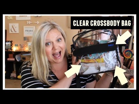 What's In My Bag? Clear Crossbody | March 2018