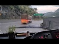 VOLVO B11R Driving In Mumbai Pune Expressway