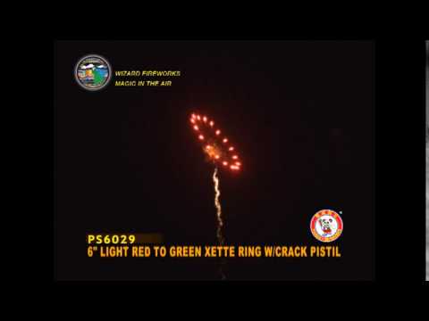 SB150CR07 - 6 INCH SHELL - WIZARD FIREWORKS - PS6029