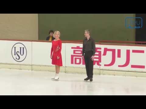 Jennifer Freedman - Oleg Voyko. Oberstdorf 2019. Ice Dance Masters Elite FD 1st place