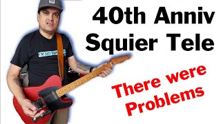 Video thumbnail for My 40th Anniversary Vintage Squier Tele Had PROBLEMS by DylanTalksTone