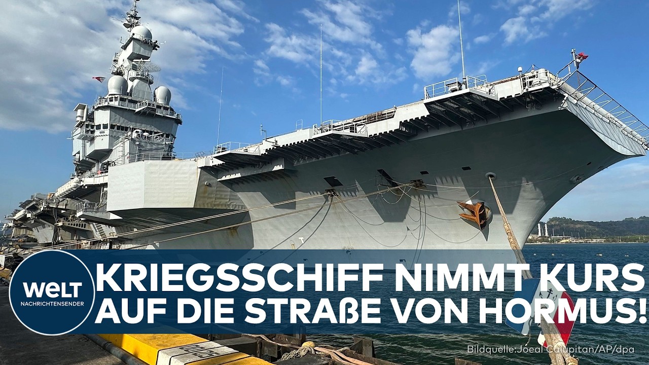 IRAN: Französisches Kriegsschiff auf Kurs! Internationale Sicherungsmission wächst!