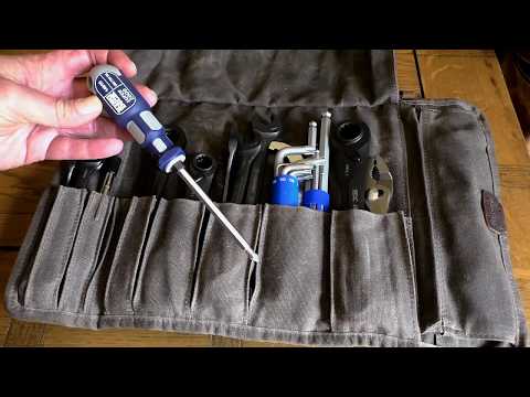 Triumph T120/BURLY BRAND Voyager tool roll, NEW Motorcycle tool kit!!