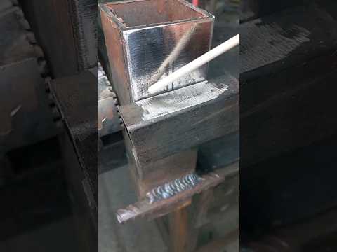 Vierkantrohr-Schweißtechnik. Schweißen für Anfänger