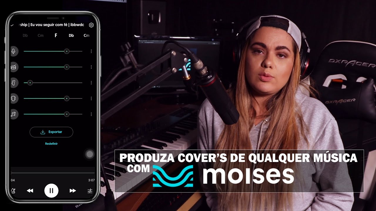 COMO PRODUZIR COVERS DE QUALQUER MÚSICA | MOISES APP