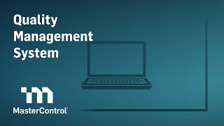 MasterControl Quality Excellence video