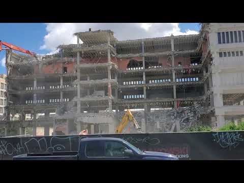 Public Safety Building Demolition 2020 (Winnipeg, MB)