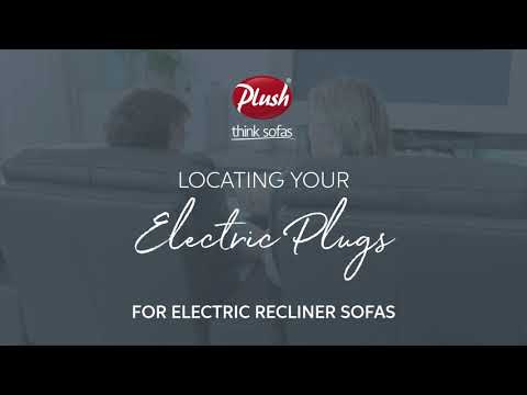 Part of a video titled Plush Electric Recliner Set Up - YouTube