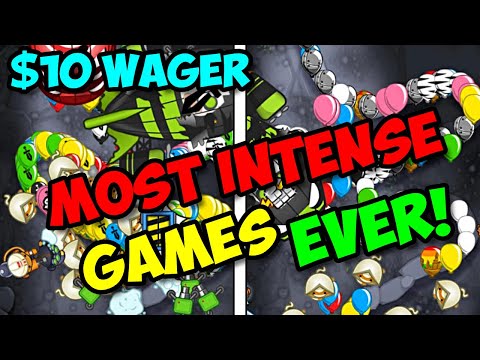 The Most Intense Games I've Ever Played! Ft. Asian Sensation | Bloons TD Battles