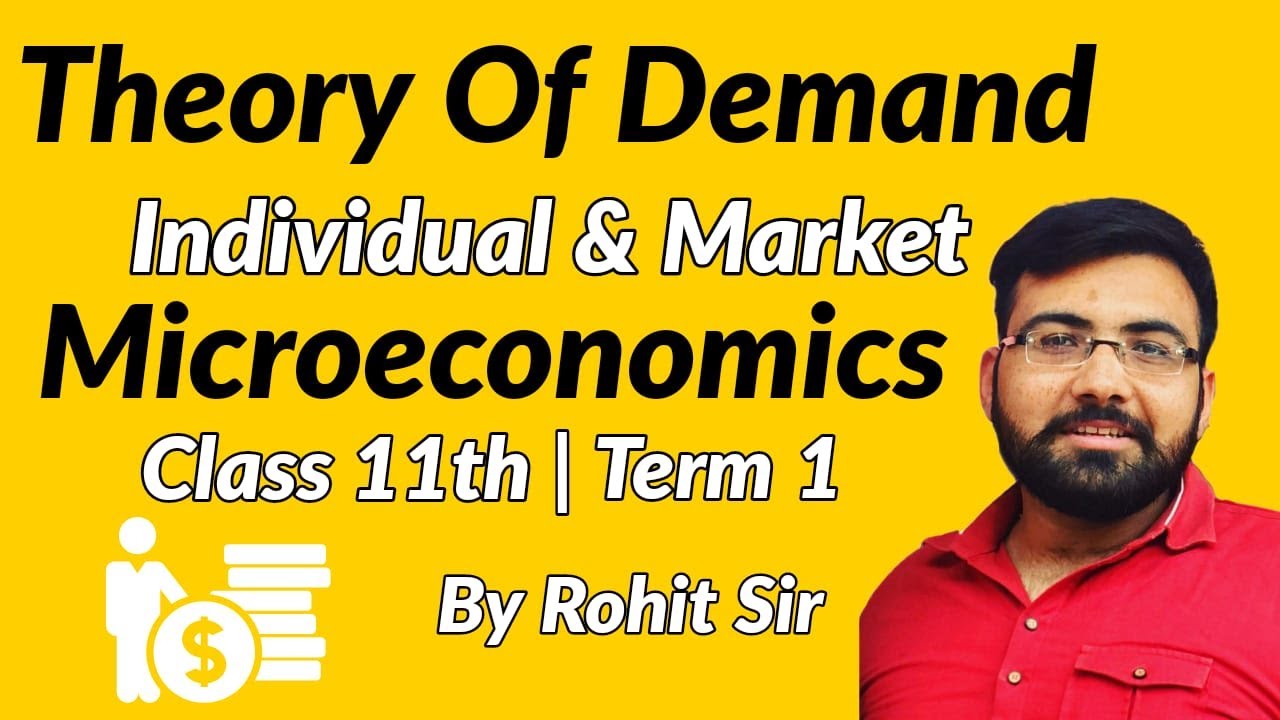 Difference Between Individual and Market Demand | Class 11 Micro Economics | Unit 1 | Rohit Sir