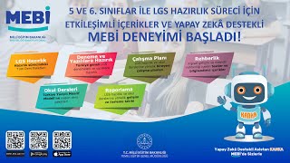 Mebi Bireysel Öğrenme Platformu Tanıtım Videosu