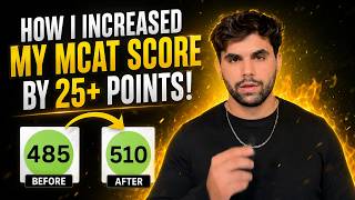 How I Boosted My MCAT Score by 25 Points: Lessons from My Retake Journey!
