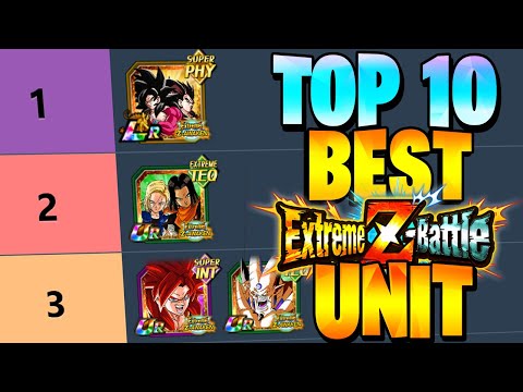 THE TOP 10 BEST EZA UNITS OF 2025! (DBZ: Dokkan Battle)