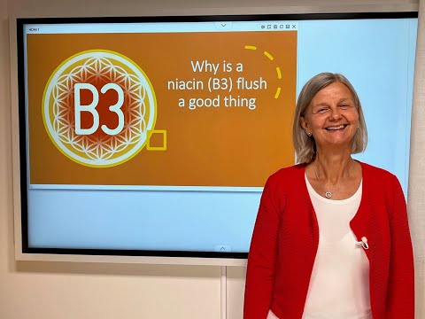 Why is B3 and a Niacin flush so good for our health.