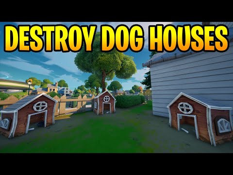 Destroy Dog Houses (Fortnite Challenge Guide)