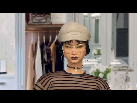 sims4 custom content download girl Kinuko Hatanaka by Bonita100 Cas Video Preview