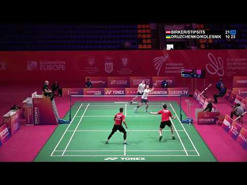 Match point - Philip BIRKER / Dominik STIPSITS vs I. DRUZCHENKO / O. KOLESNIK - MD R32 #EBC21​​​​​​