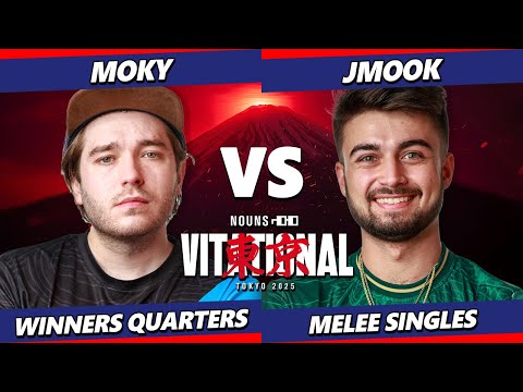 Nounsvitational 2025 - Moky (Fox) Vs. Jmook (Sheik) Smash Melee - SSBM