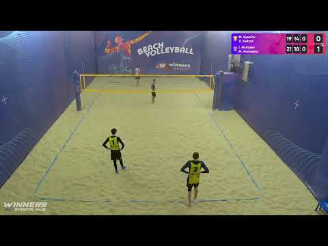 07:35 M. Kyselov / V. Kelbas - I. Horiaiev / M. Horobets 18.02.2023 | Winners Beach Volleyball