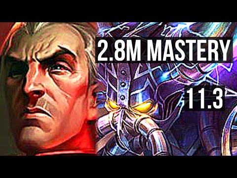 SWAIN vs KASSADIN (MID) | 18/1/9, 2.8M mastery, Legendary, 7 solo kills | BR Master | v11.3