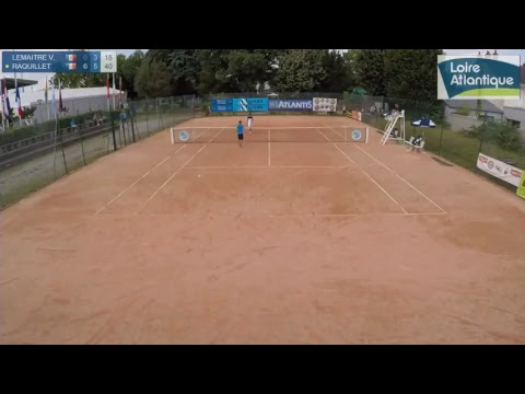 LEMAITRE VILCHIS Luca (MEX) VS RAQUILLET Leo (FRA) - Court Central