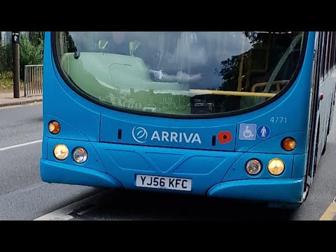 🚍*Monster*Arriva Leicester 4771 YJ56 KFC VDL DB250 on Service 127