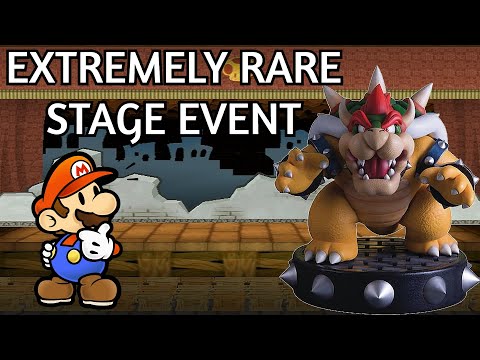 Paper Mario The Thousand-Year Door - Bowser Statue Stage Event