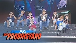Coco Martin sings &quot;Batang Bata Ka Pa&quot; with kids | FPJ&#39;s Ang Probinsyano The Anniversary Concert